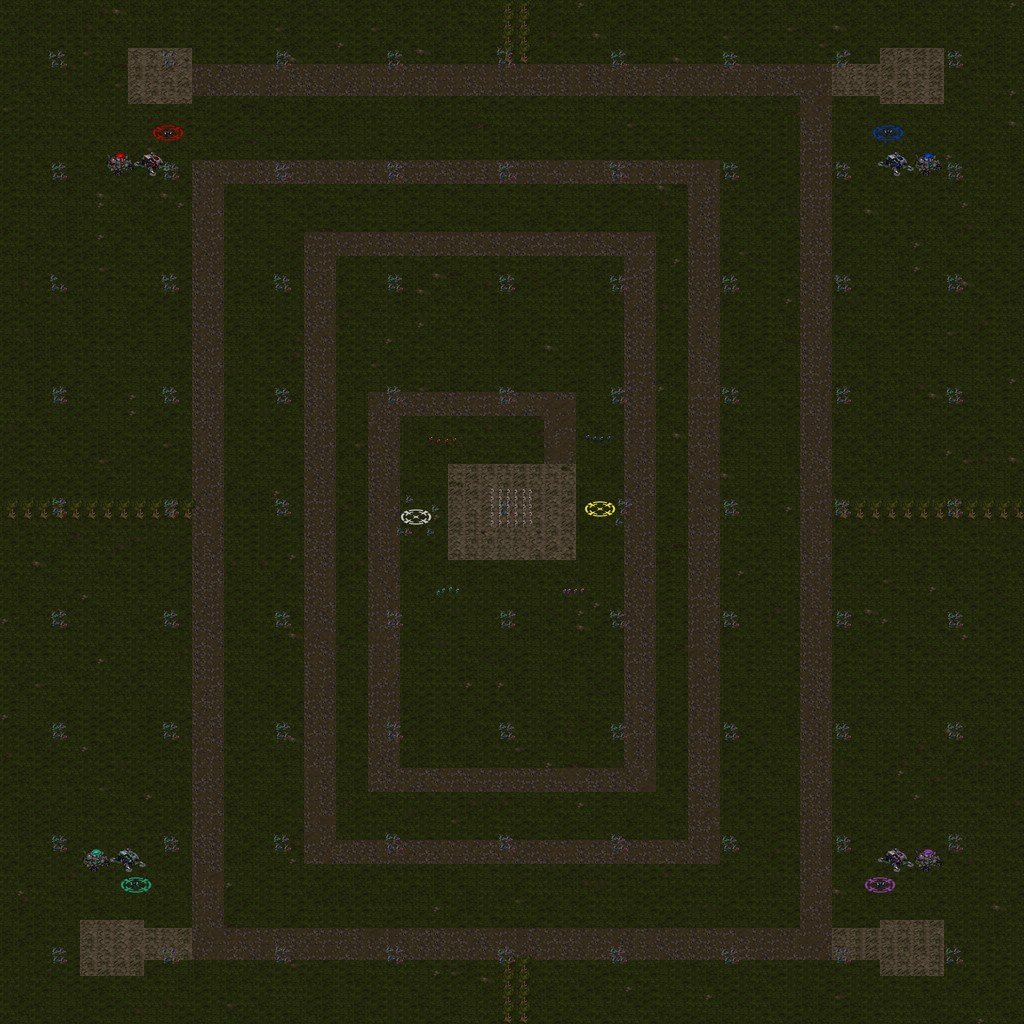 Maze Spiral Defense 5