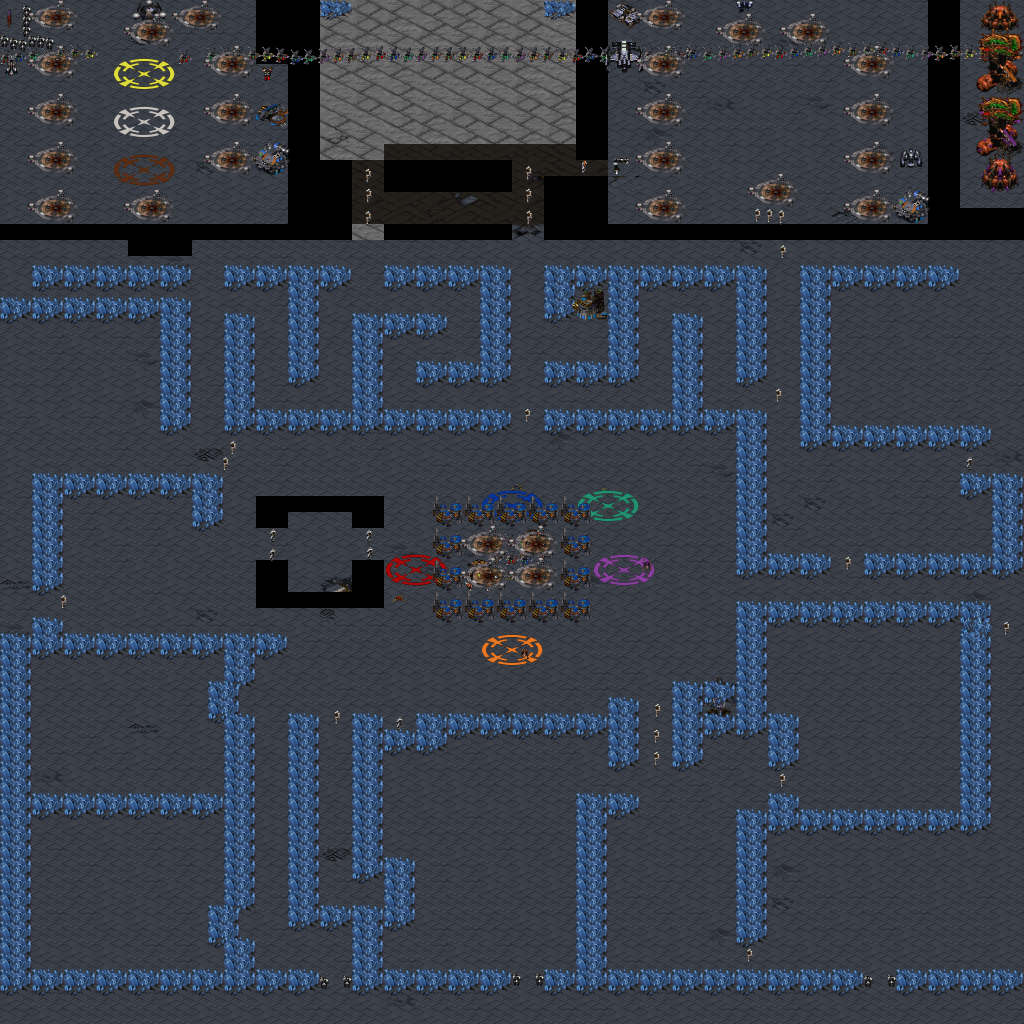 Cat vs Mice & Flea Mineral maze